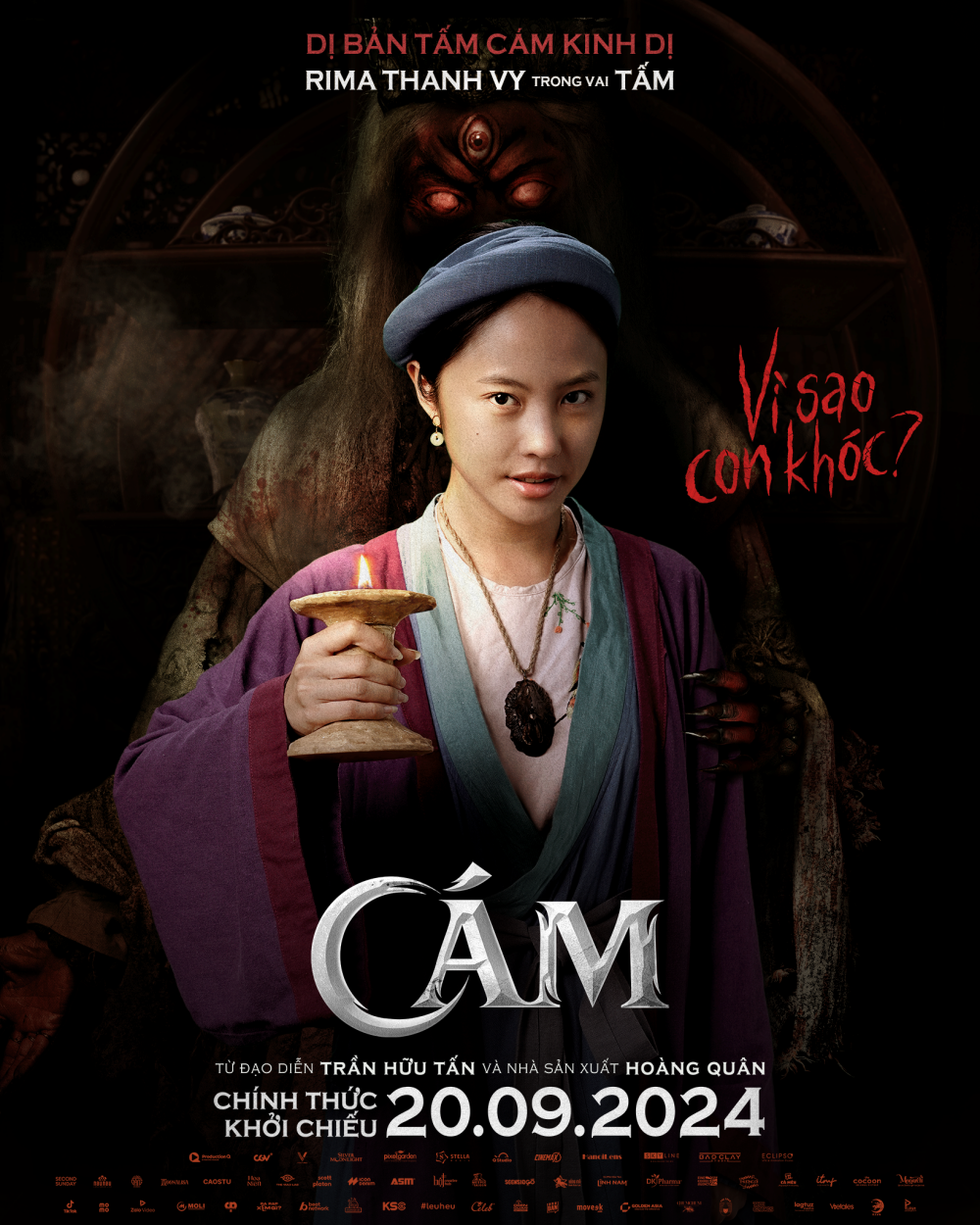 Hình tượng Tấm của Rima Thanh Vy trong poster khiến công chúng tò mò.