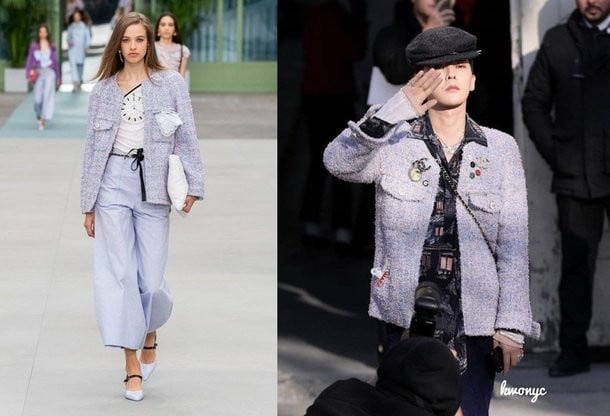G-Dragon, biểu tượng thời trang châu Á, thường xuyên diện trang phục nữ đến các sự kiện. 