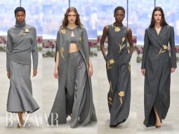 Carolina Herrera Thu Đông 2025: Hoa nở ngày đông