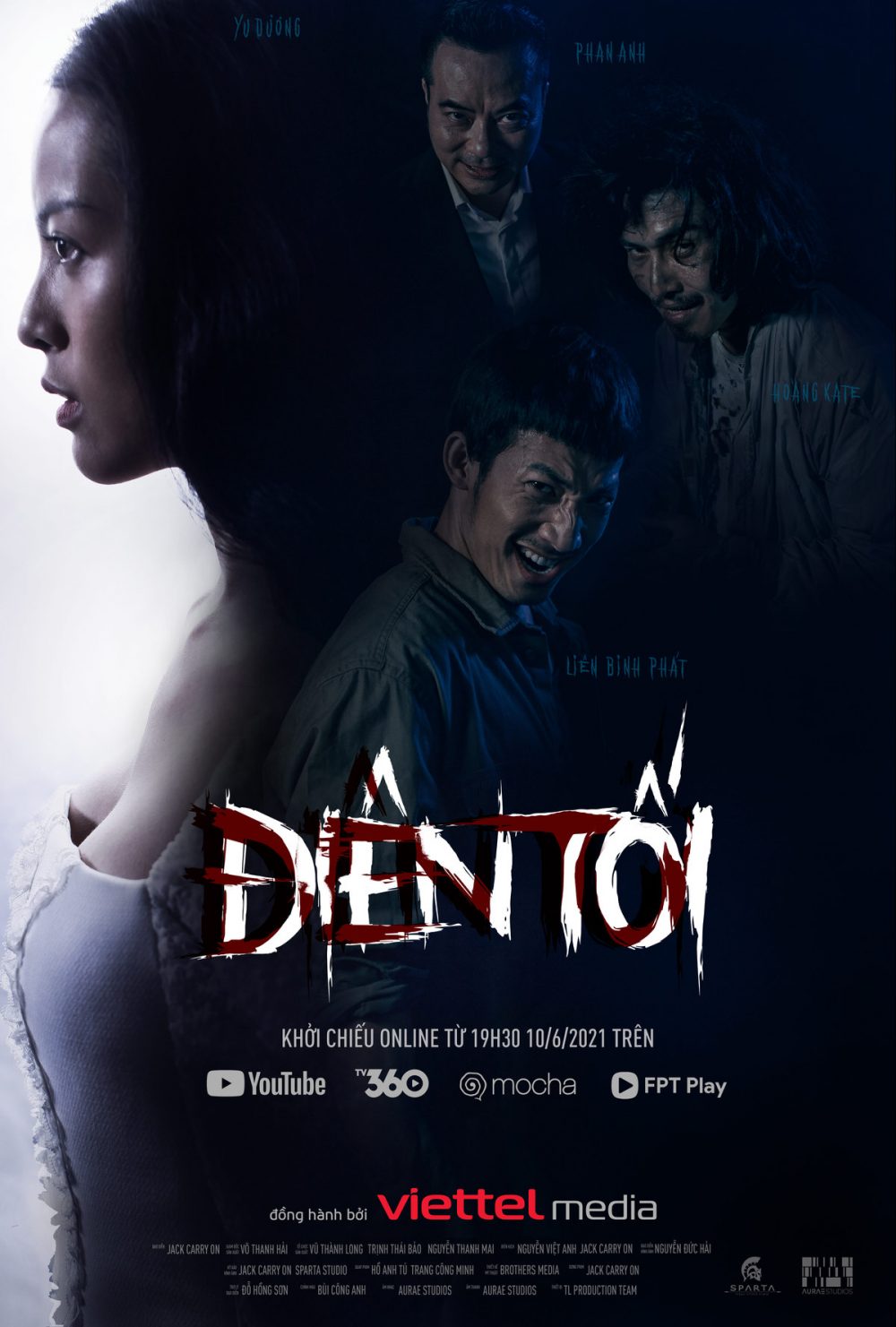 Các phim và chương trình truyền hình có sự tham gia của Liên Bỉnh Phát: Điên tối – Darkness (2021)