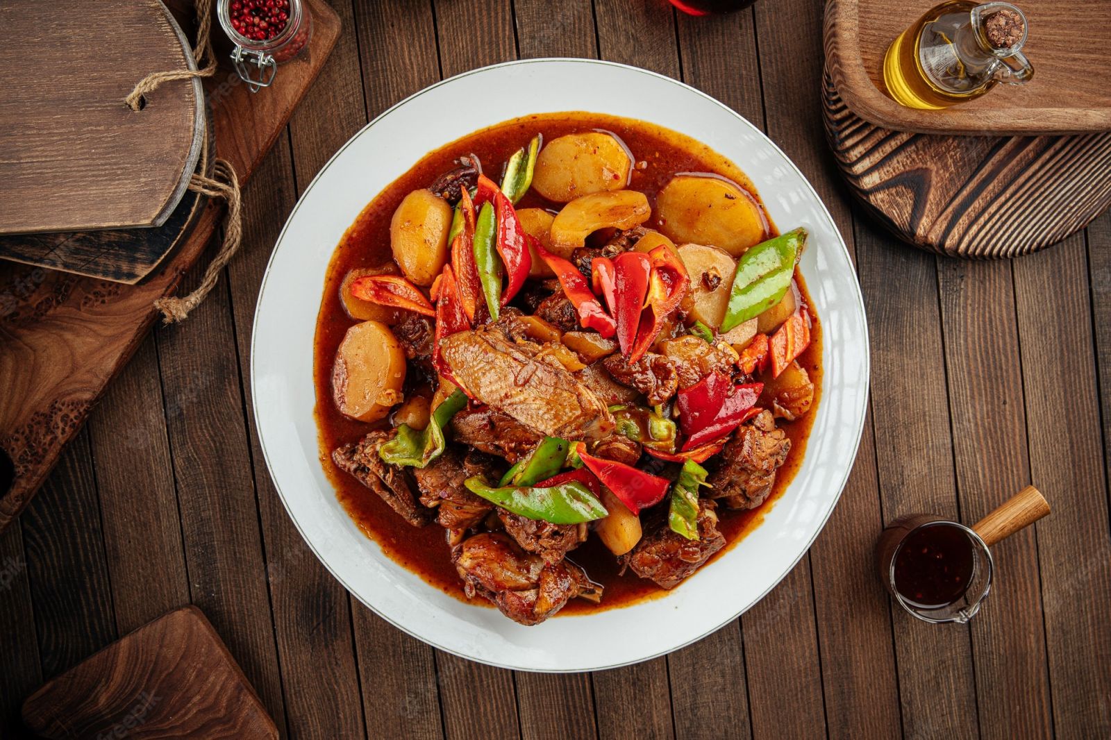 Súp gà hầm Tân Cương