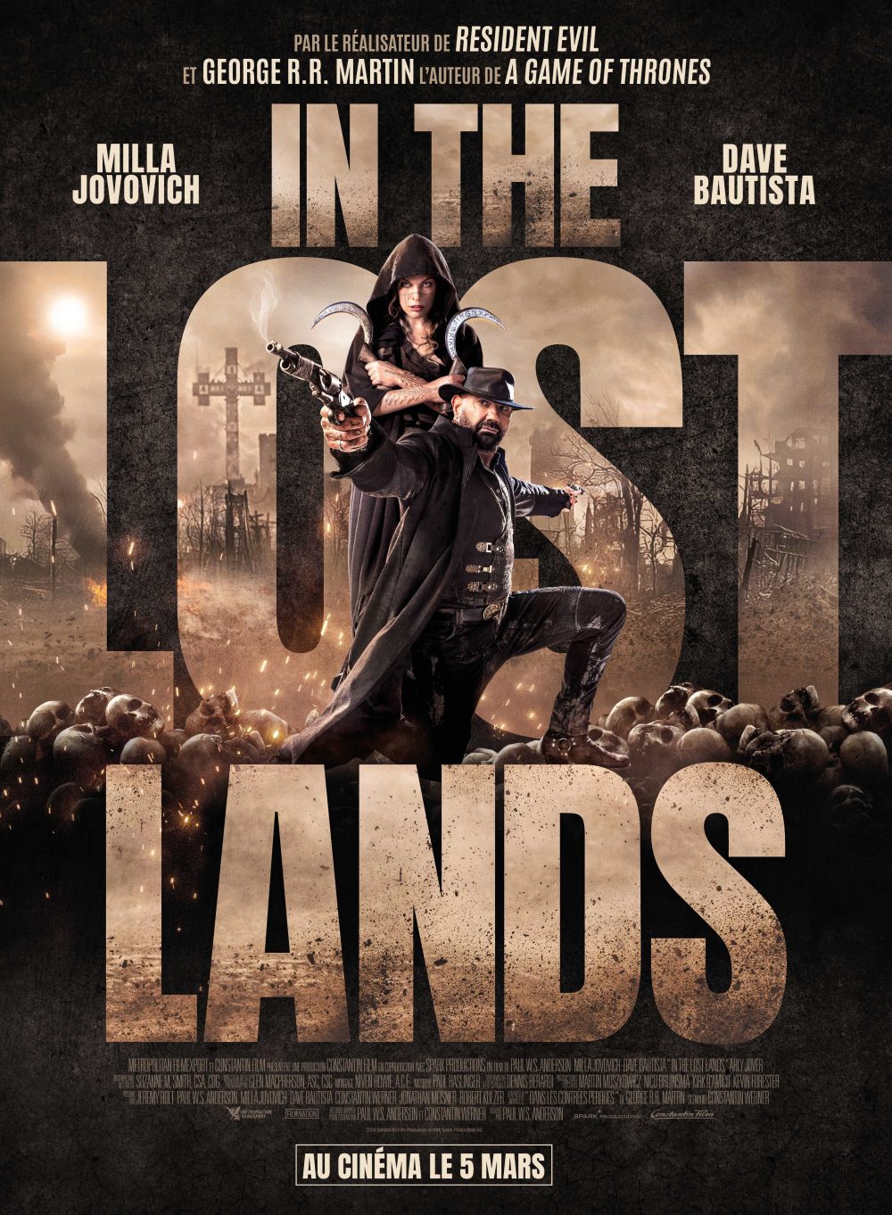 Các tập phim có sự tham gia của Milla Jovovich: Vùng đất bị quên lãng – In the lost lands (2025)
