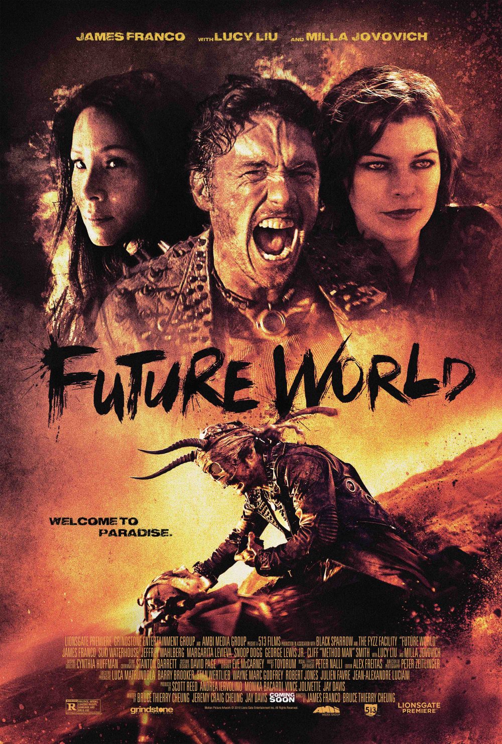 Các tập phim có sự tham gia của Milla Jovovich: Thế giới tương lai – Future world (2018)