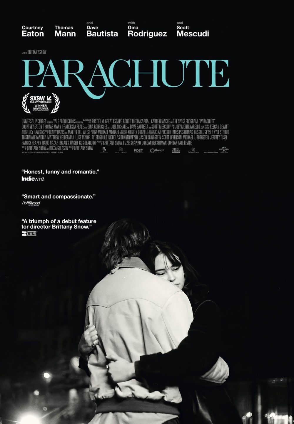 Các tập phim có sự tham gia của Dave Bautista: Parachute (2023)