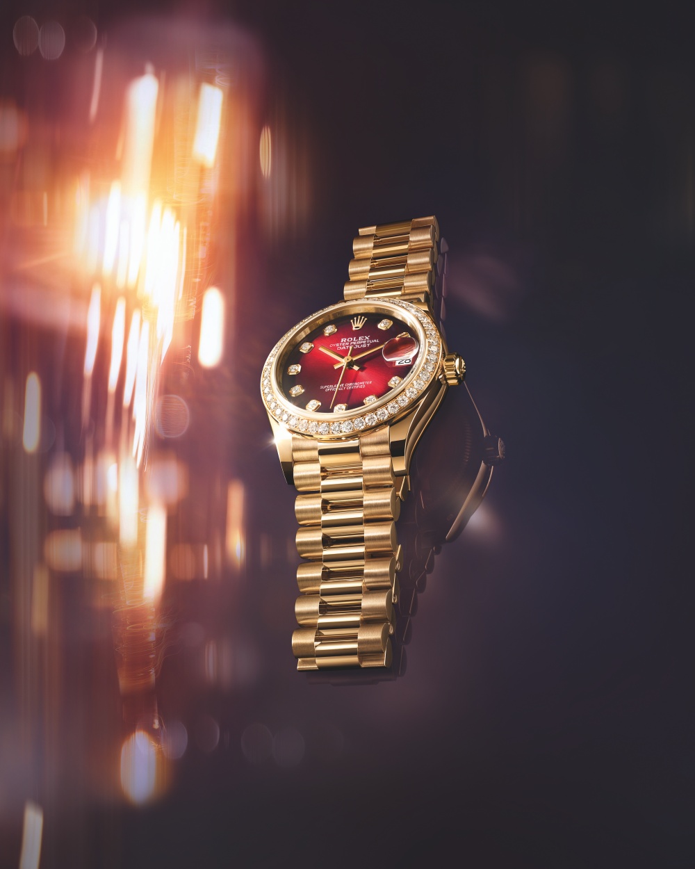 Đồng hồ Rolex Oyster Perpetual Datejust 31, vàng kim 18 ct.