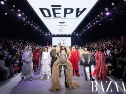 Siêu mẫu Minh Tú mở màn DEPA Fashion Show với LA LUNE by Quách Đắc Thắng