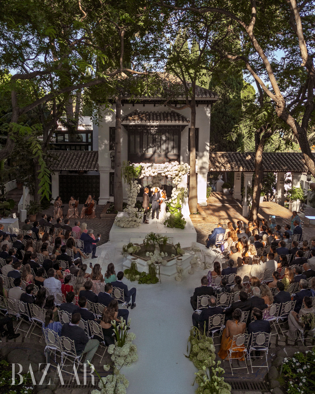 The Marbella Club was transformed into a 70s-inspired luxury haven.