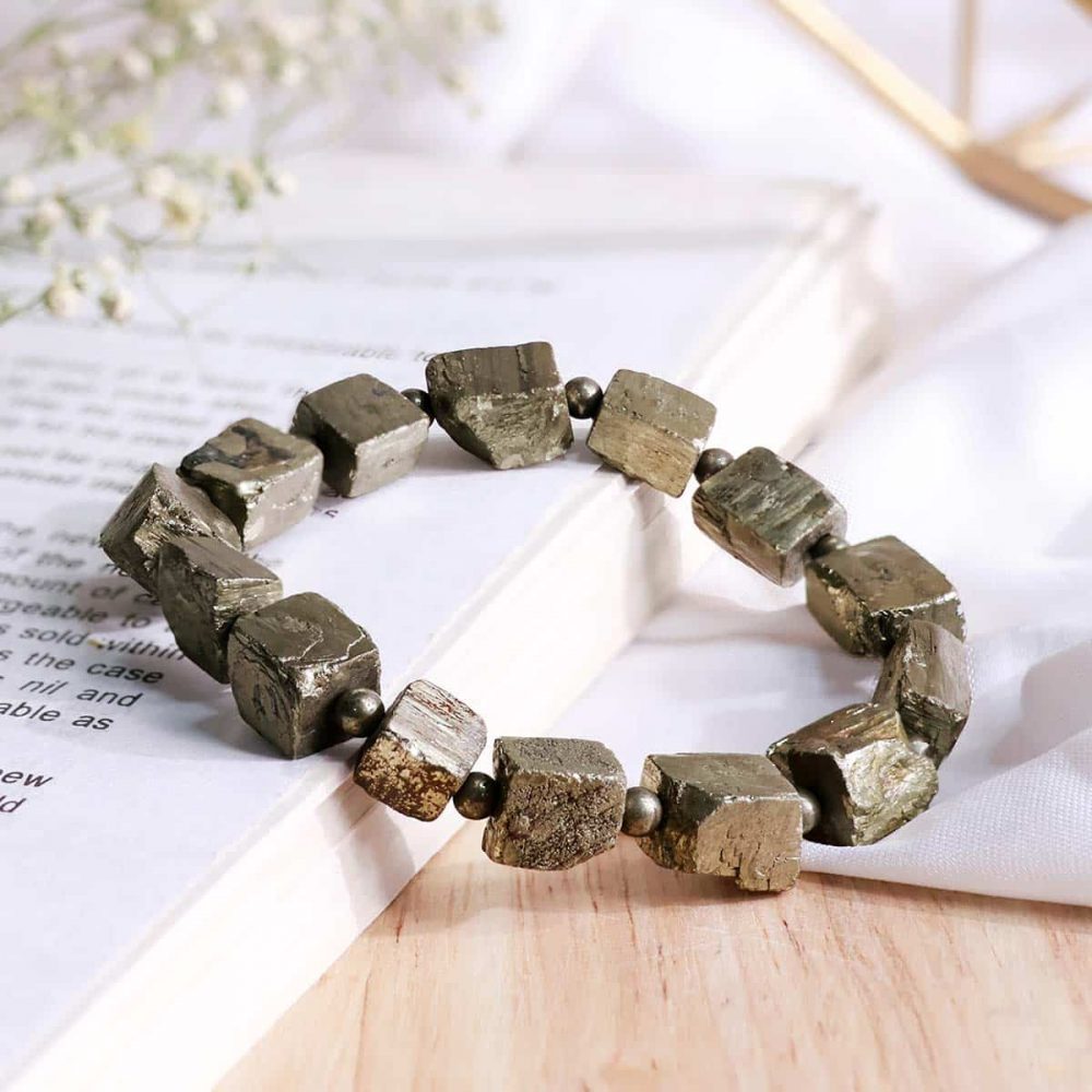 Vòng tay đá vàng găm (Pyrite)