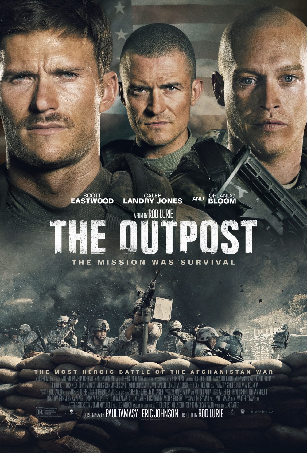 Các tập phim có sự tham gia của Orlando Bloom: Tiền đồn – The outpost (2019)