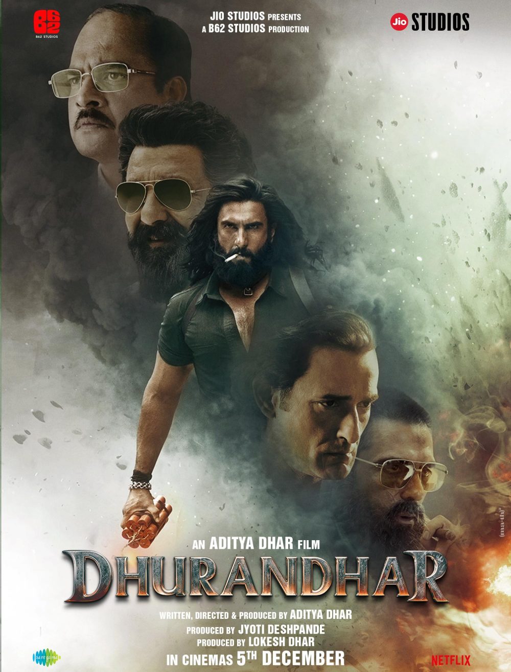 Phim lẻ Ấn Độ hay nhất: Dhurandhar (2025)